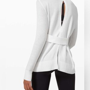 Lululemon | Sincerely Yours Sweater | White | Size 6